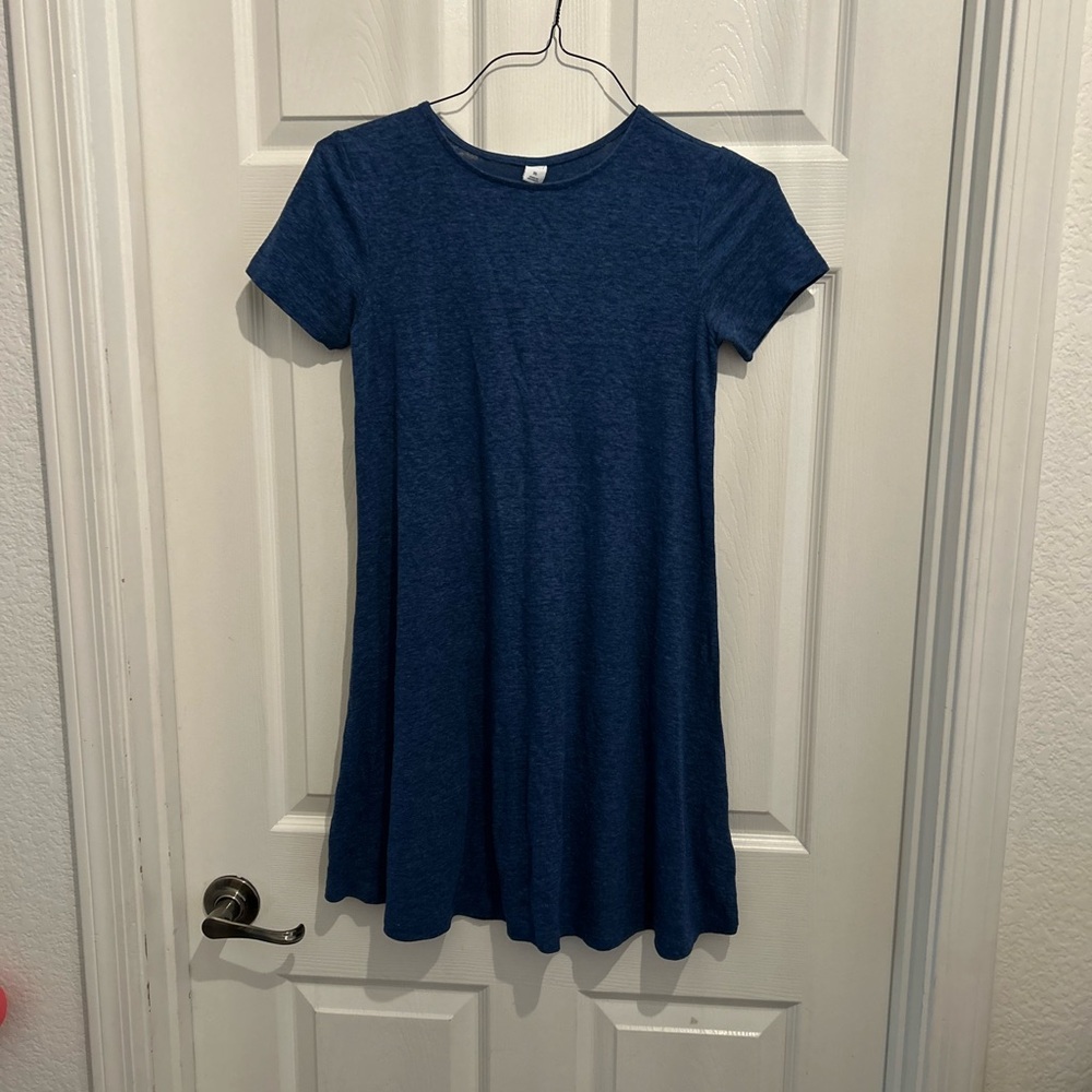 Old Navy Navy Blue Kids Casual Dress